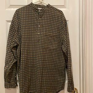 Mandrin colar pullover